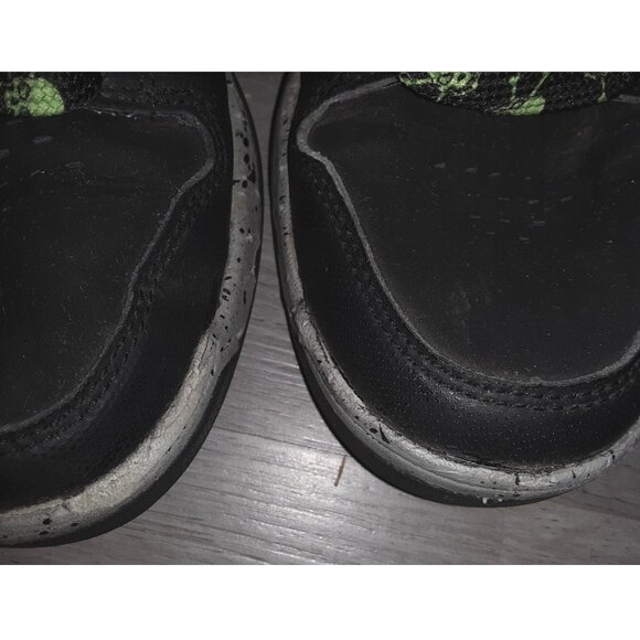 DC Skate Shoes Ryan Villopoto Sneakers Men's Size 7 Black Grey Green Y2k Skater - Picture 6 of 10